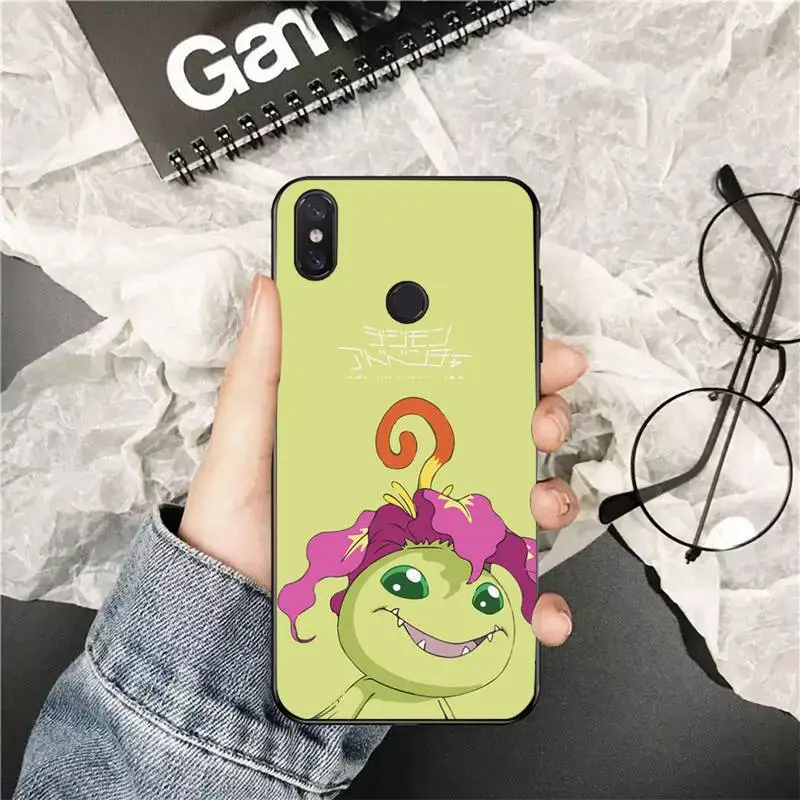 YNDFCNB Japanese Anime Digimon Shell Phone Case for Xiaomi Redmi 5 5Plus 6 6A 4X 7 7A 8 8A 9 Note 5 5A 6 7 8 8Pro 8T 9 xiaomi leather case chain Cases For Xiaomi