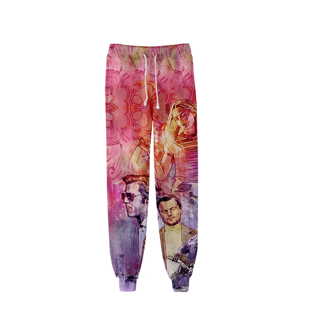 Once Upon A Time In Hollywoo 3D Pants High Quality Sports Pants Trousers Fashion Popular Trend Comfortable Casual Pants