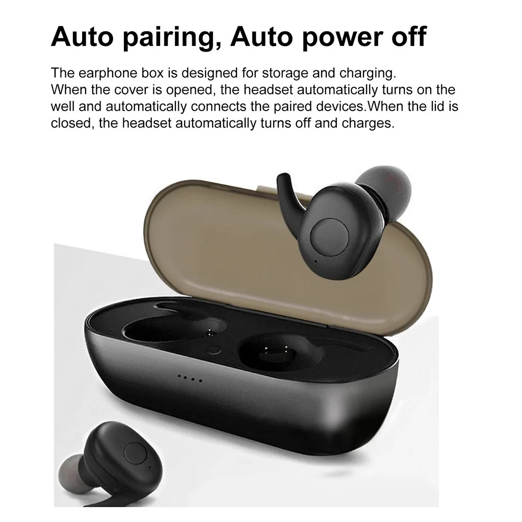Bluetooth 5,0 наушники беспроводные наушники HiFi Стерео звонки с зарядным устройством Fone De Ouvido Sem Fio
