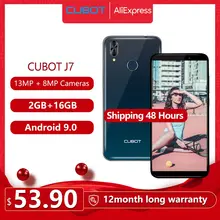 Cubot J7 teléfono móvil 5,7