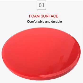 

2 Pcs Core Gliding Discs Slider Fitness Disc Exercise Sliding Plate for Yoga Gym Abdominal Training SAL99