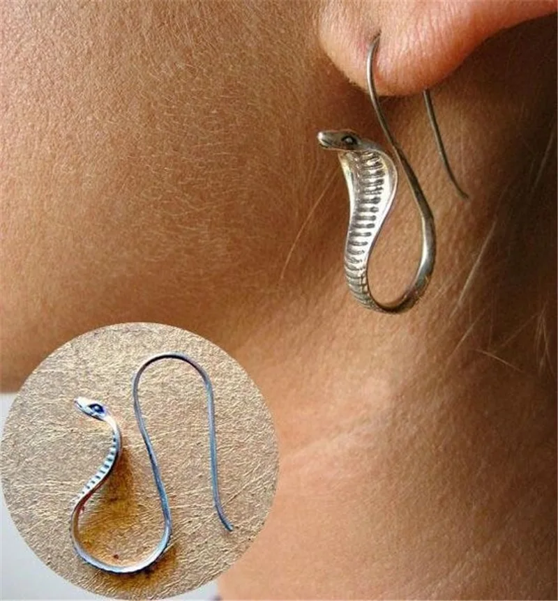 Animal Earrings Egyptian Cobra Earrings Snake Egyptian Jewelry Earrings For Women