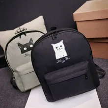 Весна стиль Рюкзак Японский кот LOVER'S сумка колледж Стиль студенческий Рюкзак Повседневная Женская Brigade