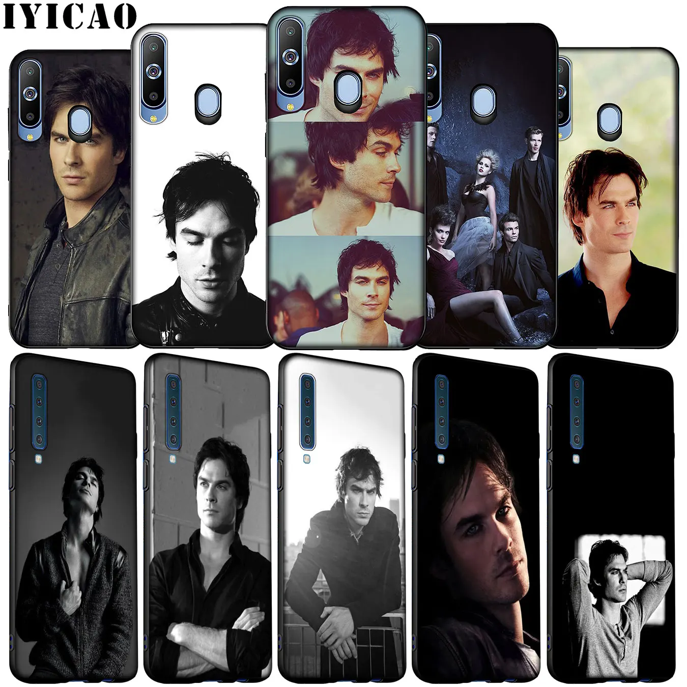 Vampire Diaries Damon Ian Somerhalder Soft Silicone Case for Samsung Galaxy A70 A50 A60 A40 A30 A20 A10 M10 M20 M30 M40 A20E | Мобильные