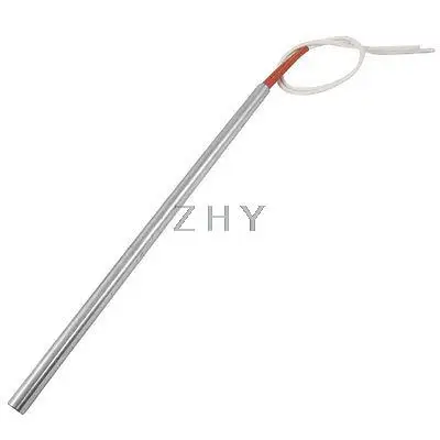 

9.8mm x 250mm AC 380V 600W White Wired Die Mold Heating Cartridge Heater