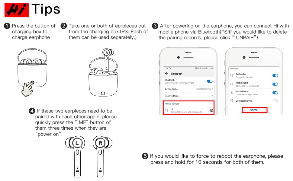 Bluedio HI TWS гарнитура Bluetooth с распознаванием лица настоящий беспроводной спортивный bluetooth наушник с зарядной коробкой мини HIFI стерео