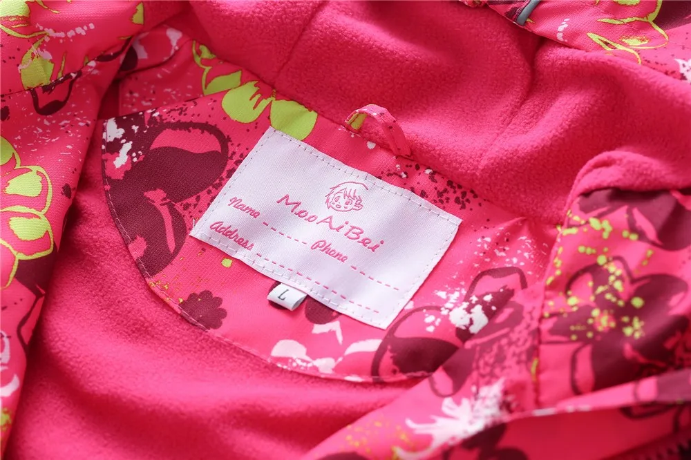 Crianças à Prova de Água Jaqueta para Meninas Primavera Manga Longa Hoodies Blusão Outerwear Cabolsa Outono 3-12t Crianças Jaqueta 2020 12 1013-???-611639411109_detail_8_118FA960