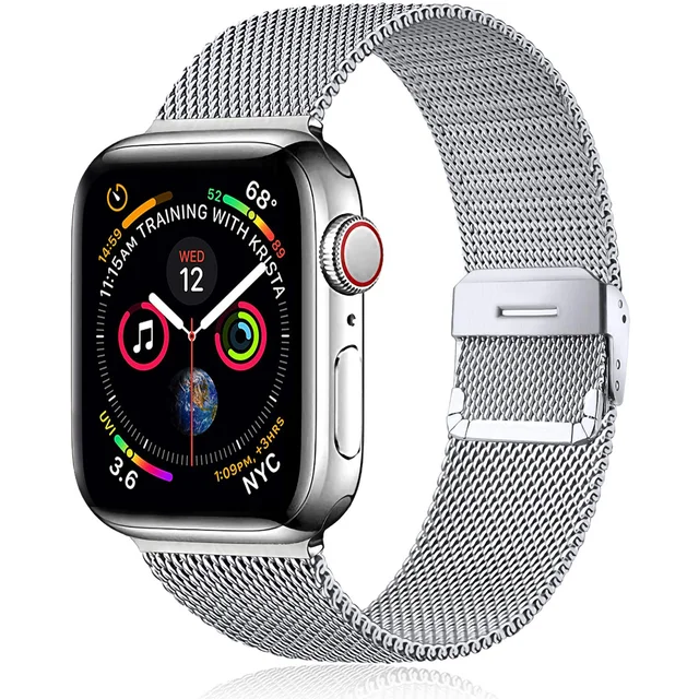 Strap For Apple Watch Band 44mm 40mm 42mm 38mm Metal Stainless