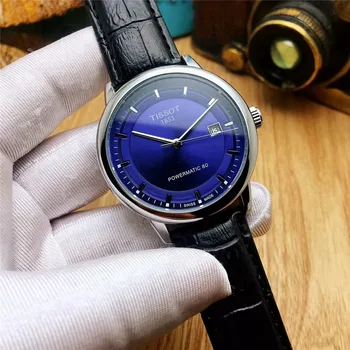 

Tissot- Luxury Brand Mens Watches Mechanical Wristwatches Stainless Steel Strap men's wristwatch women classic business dress 15