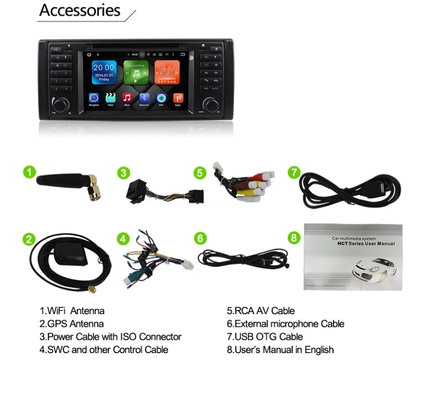 Top 10pcs 1din Android7.1 4G wifi car Multimedia GPS Radio cassette for BMW E53 E39 X5 support original car SWC free shipping 5 Top 10pcs 1din Android7.1 4G wifi car Multimedia GPS Radio cassette for BMW E53 E39 X5 support original car SWC free shipping 5