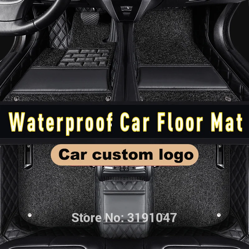 ^*Best Offers CARFUNNY Right hand drive Waterproof car floor mats for range rover sport 2010 honda crz golf gti mk7 ford f150 carpet liners