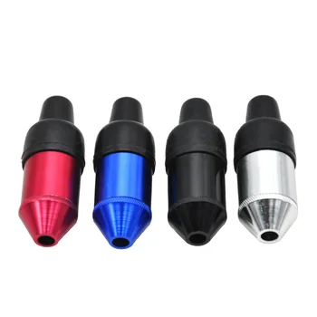 

Aluminum Alloy Metal portable creative nipple Smoking Mini Pipe Pipe With Rubber Mouth Tips Small cigarette holder