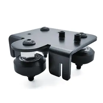 

Durable 3D Extruder Back Support Plate with Adjustable Pulley Extruding Backplate for Ender 3 CR-10 Series 3D Printers