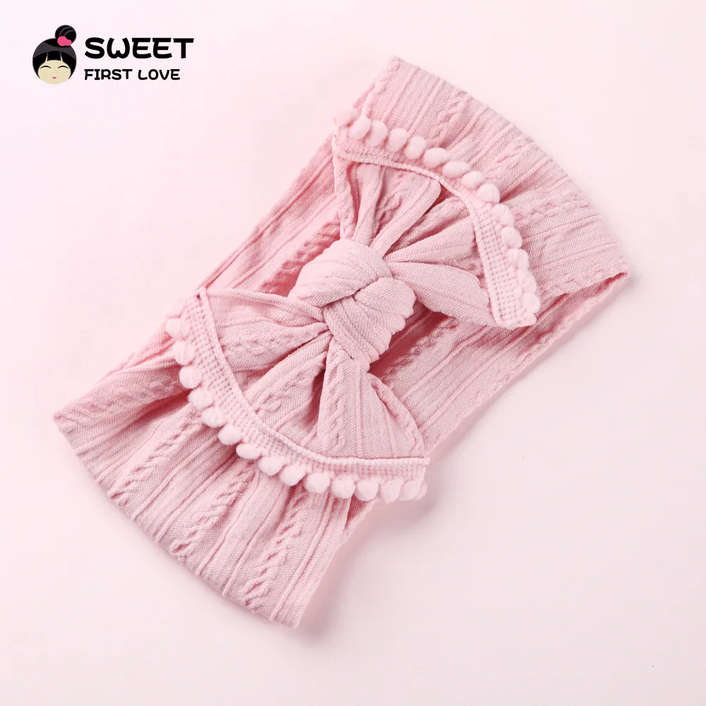 Goocheer модные милые детские mяdchen Kinder Bogen Knoten Haarband Stirnband Эластичный Тюрбан Kopf wicceln