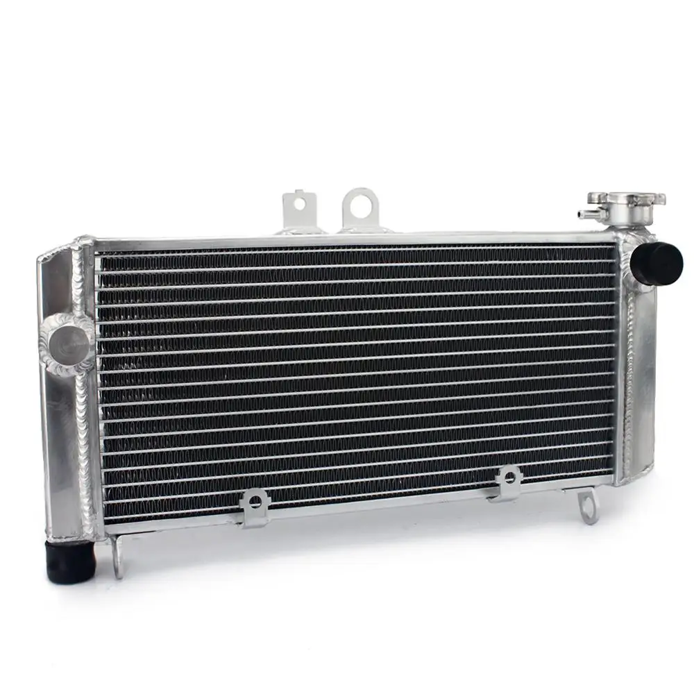 ^*Best Offers BIKINGBOY 26mm Aluminum Cores Engine Water Cooling Cooler Radiator For Honda CBF 600 S / SA ABS 2004 2005 2006 2007 04 05 06 07