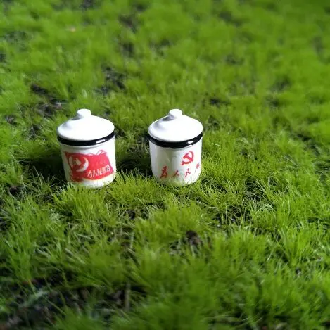Карамельный игрушечный домик Модель украшения Кукольный домик аксессуары мини ностальгические товары винтажная стеклянная кружка