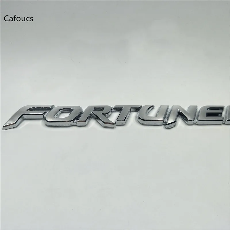 Для Toyota Fortuner SUV Автомобильный задний логотип эмблема лента наклейка 3d значок