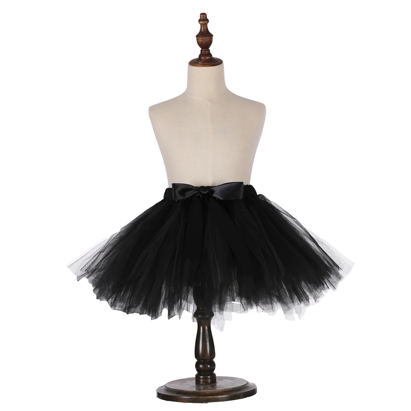Детская Тюлевая юбка пачка милая пушистая Мягкая для дня рождения юбки девочек