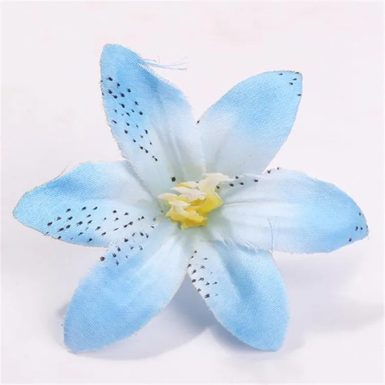 48P поддельные головки цветка Morning Glory диа. 7,5 см/2,9" Искусственные цветы для DIY свадебный веночек браслет шпилька аксессуары