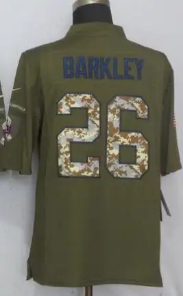 For men A+++ Качественная мужская футболка для взрослых 10 Garoppolo 26 Barkley 17 Allen - Цвет: For men