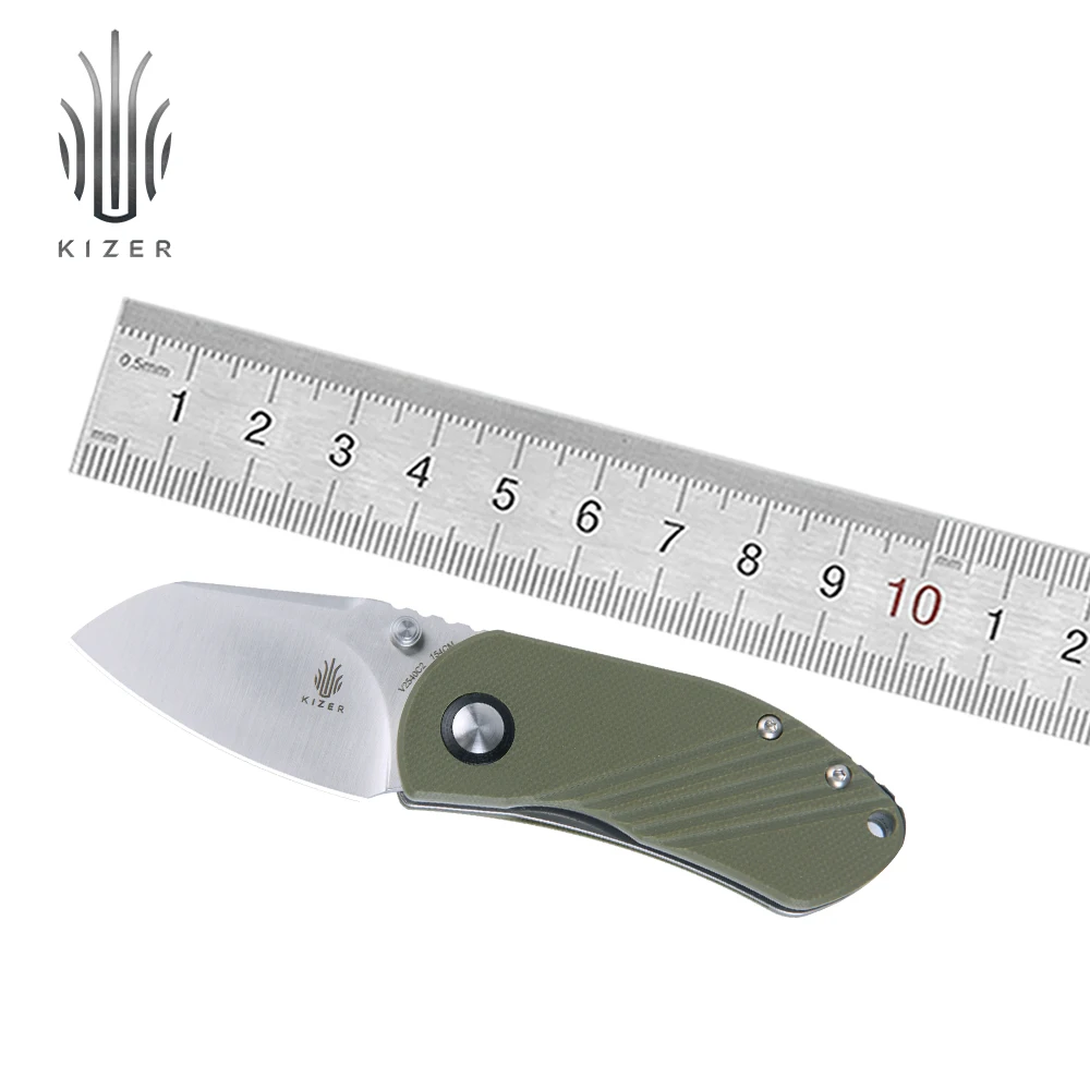 Маленький карманный нож Kizer складной компактного размера V2540C2 2020 для