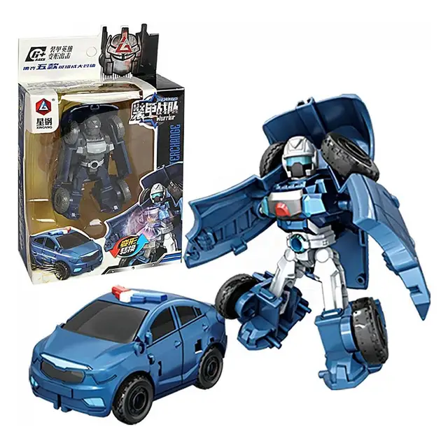 Mini Robot Transformation Robot Toys Cartoon Robot Deformation Car Airplane Toys For Child Boys Xmas Best Gift Dropshipping 1