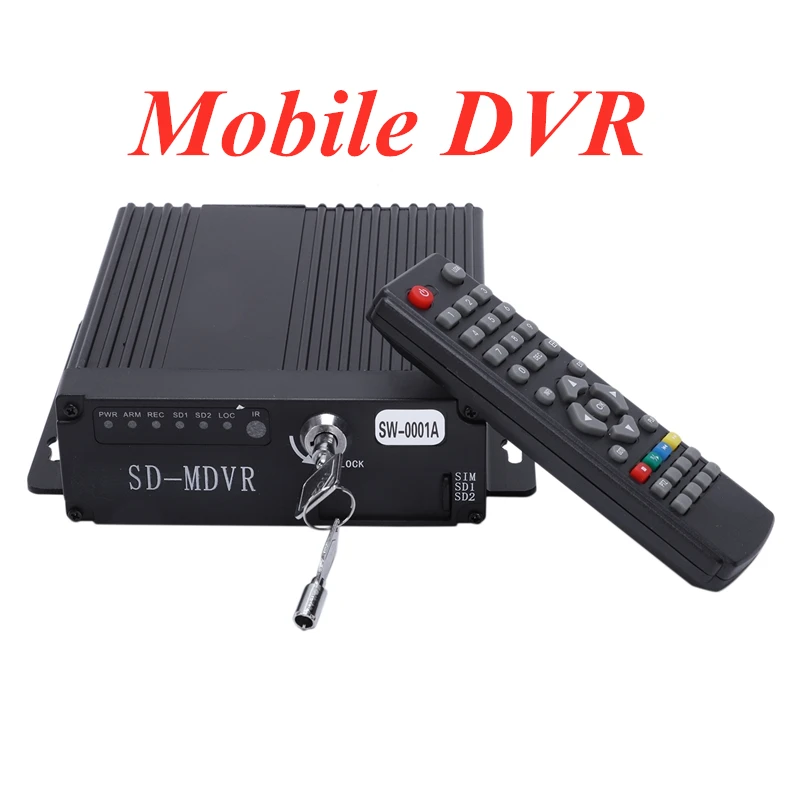

Dvr 4Ch Mini Realtime Car Mobile Dvr Auto Video Recorder Vehicle Camcorder Car Camera Driving Recorder Remote Controller