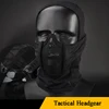 Tactical Full Face Steel Mesh Mask Hunting Airsoft Paintball Mask Headgear CS Game Motorcycle Shooting Cycling Protective Masks ► Photo 3/6