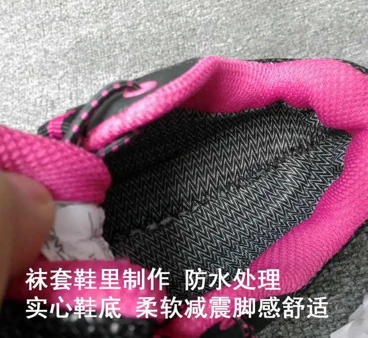 Exported to the United States outdoor waterproof boy shoes leather children's shoes resistant to kicking mountaineering shoes