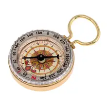 Винтажный фосфоресцирующий ручной инструмент направления Компас для наружного кемпинга пешего туризма навигации определения местоположения