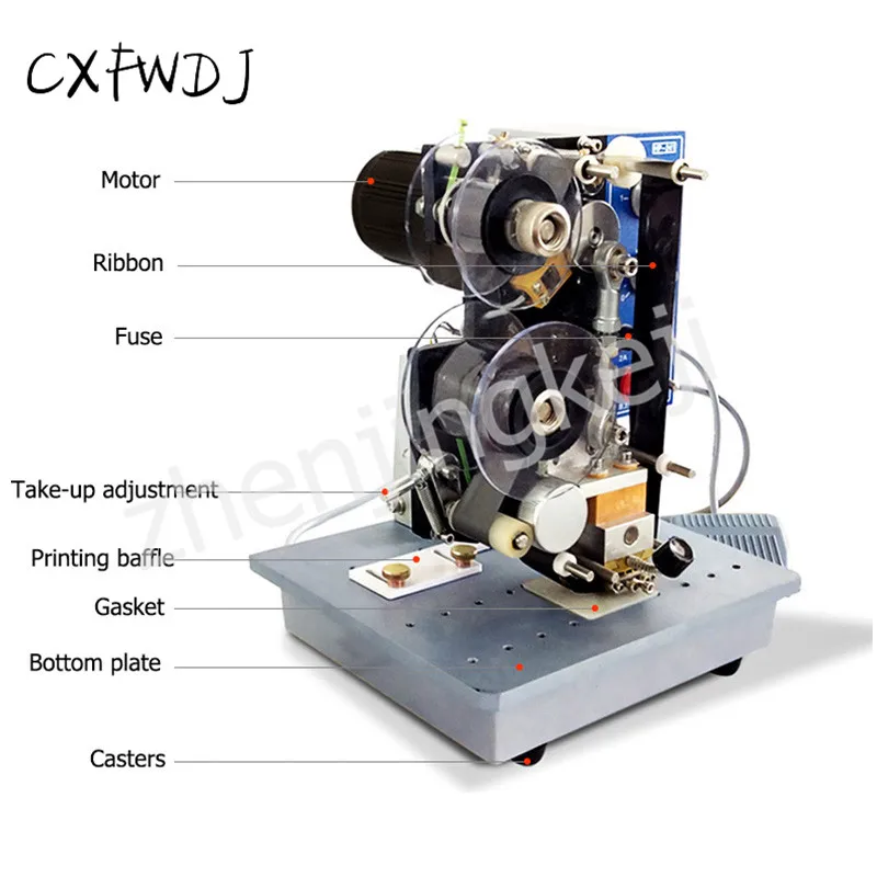 HP-241B электрическая лента автоматическая кодовая печатная машина производственная Дата чернила цифровая имитация струйная печатная машина