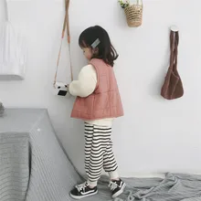 Южная Корея, агенты по закупкам, г. Зимний стиль, для мужчин и женщин, детский жилет детский Тонкий хлопковый жилет Свободный жилет B