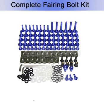 

Motorcycle Fairing Aluminum Fasteners Bolts For Ducati 1098 848 1198 2007 - 2012 08 09 10 11 Motorcycle Installation Bolt Kit