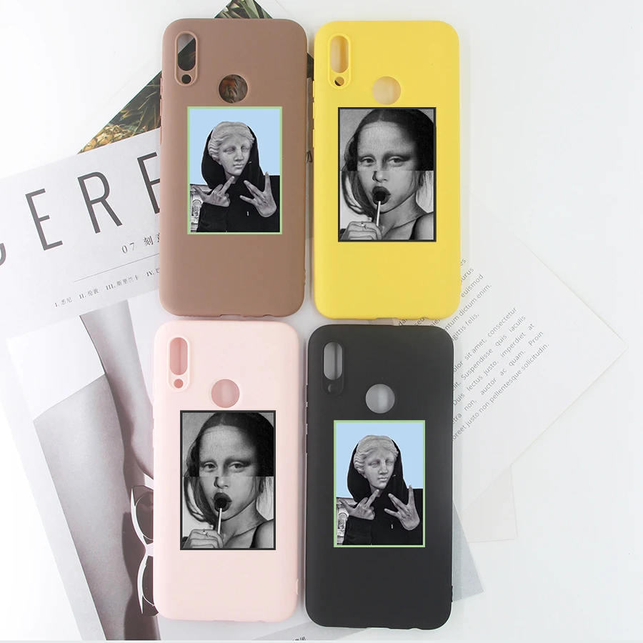 

d For Huawei P Smart 2019 Cases Silicon Soft TPU Back Cover For Huawei P Smart Plus 2019 Case Cover For Huawei P Smart Z Bumper