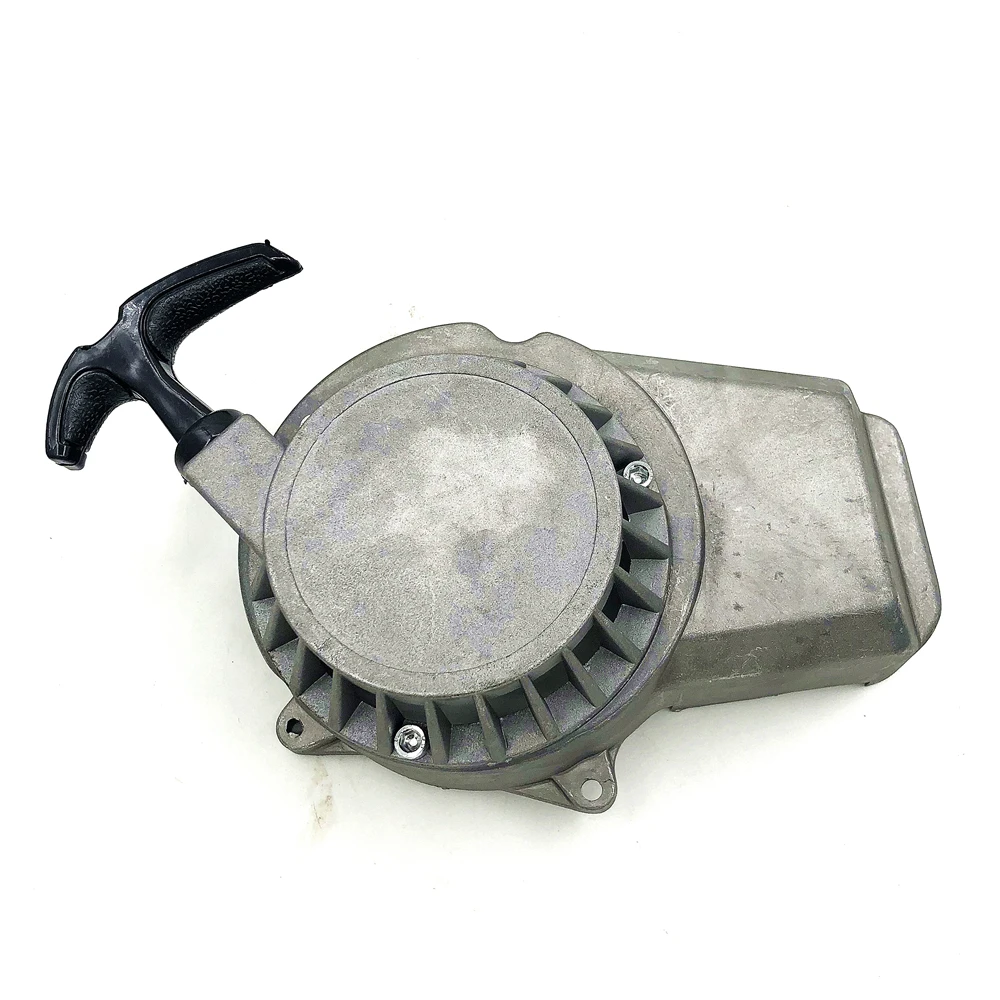 

Aluminum Pull Start Recoil Starter Part For 2 Stroke 47cc 49cc Engine Pocket Bike Mini Moto Dirt Kids ATV Quad 4 Wheeler