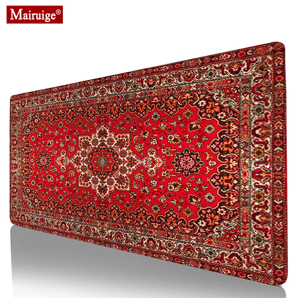 

Persian Carpet Mouse Pad Large Gaming Mousepad 900x400mm PC Notebook Keyboard Pad Can Be Used for Table DIY Custom Desk Mat