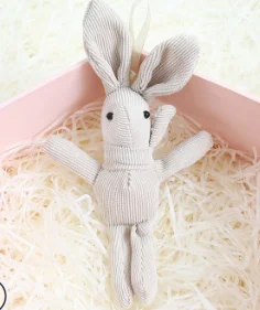 Corduroy beige Jane Z Ann новорожденный реквизит для фотосессии Милая вязаная ручная работа кролик кукла животное Фото аксессуары подарок для ребенка - Цвет: Corduroy beige
