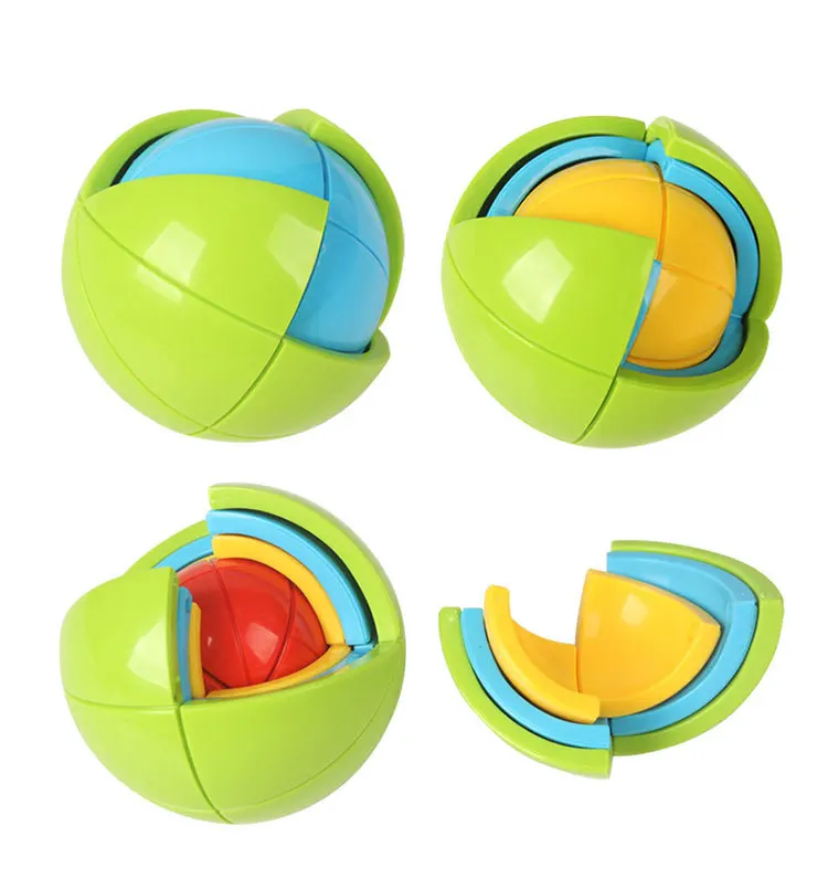 CHILDREN'S Intelligence Toys Assembled 3D yi zhi qiu DIY Magic Assembed Ball Creative Strange Perplexus