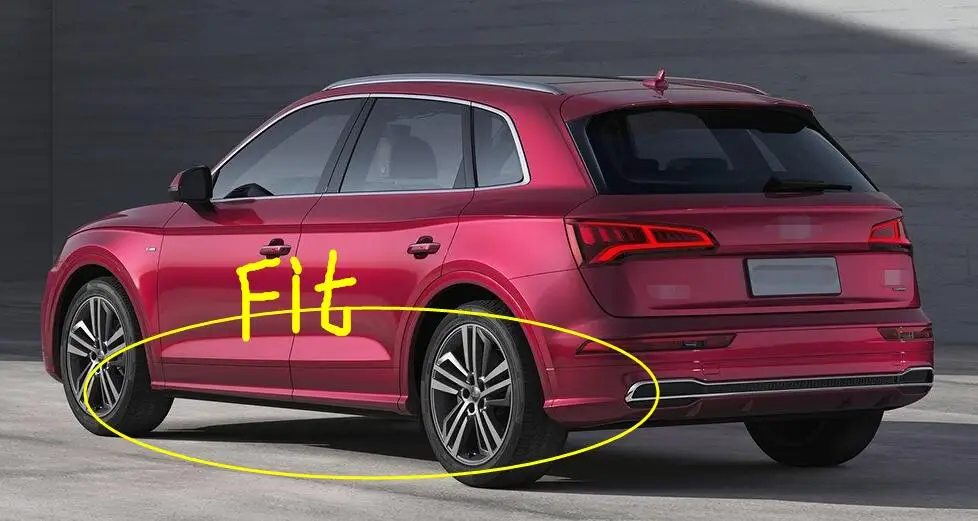 OE Styled литых автомобильных брызговиков s для Audi Q5 FY S-Line SQ5 mudflaps Брызговики для стайлинга автомобилей