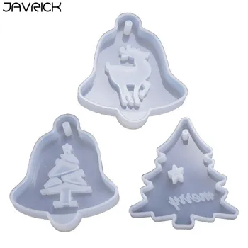 

Crystal Epoxy Resin Mold Christmas Tree Elk Pendant Casting Silicone Mould Handmade DIY Crafts Jewelry Making Tools
