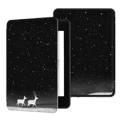 Sleek Protective Flip Cover for Kindle Paperwhite and Kindle E-reader (D)