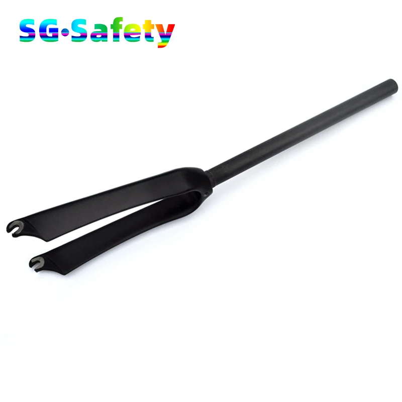 

NO LOGO Full Carbon Fiber Fork Folding Bike fork BMX Bicycle Front Forks 14/16/20 inch 3K Glossy Matte Axle width 74mm 100mm