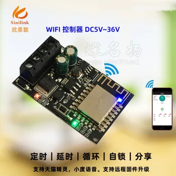 

Sinilink Xinyilian WIFI mobile phone remote controller module 5V-36V smart home mobile phone APP