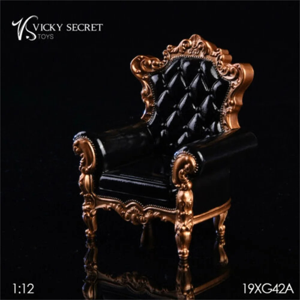 Кушетка модель игрушки Коллекционная VSTOYS 19XG42 1/12 Королевский диван-кресло мебель модель игрушки подходит 6 ''фигурка куклы