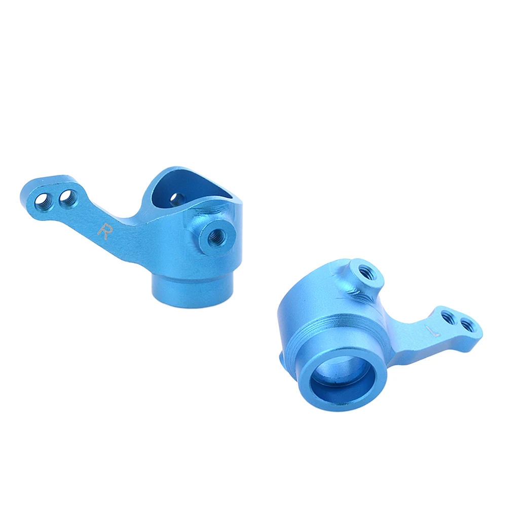 2Pcs Frontale In Lega Di Sterzo Mozzi Per 1:10Th Lrp S10 Blast 2 Rc Buggy Accessorio