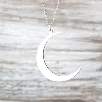 

Crescent necklace Moon jewelry Moon birthday Gift for women Mother's day gift teen Bridesmaid sale
