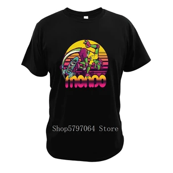 

Gecko T-Shirt Comics Good Skateboarder Tv Series Show Mondo Casual Funny Size 3XL Cotton T Shirt