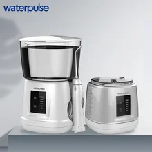 Водный Пульс V700P с крышкой водный Флоссер емкостью 1000 мл ирригатор для полости рта путешественник портативный стоматологический Флоссер для полости рта с 6 струйными наконечниками