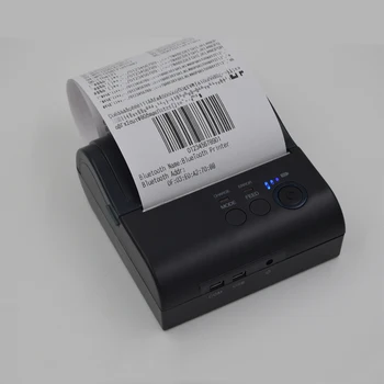 

Portable Bluetooth Printer / Handheld Mini-ticket Printer / 8001ld Mobile Phone Bluetooth Printer Support Android Ios Windows