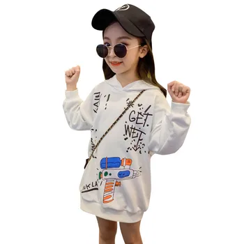 

School Clothes for Girls Top Coat Kids Teenage Clothing 12 Year Toddler Boutique Outfit Fall Winter Costume Big Size Windbreaker